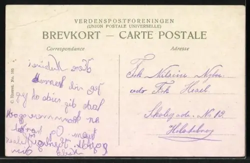 AK Egholm /Sjaelland, Gebäudeansicht