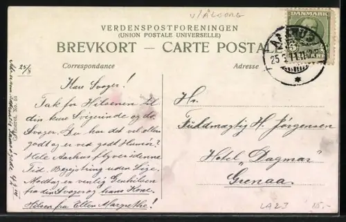 AK Randrup /Jylland, Ortspartie