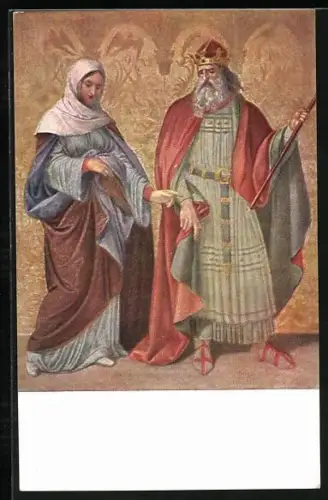 AK Seiglinde im Gespräch mit Siegmund in der Nibelungensage