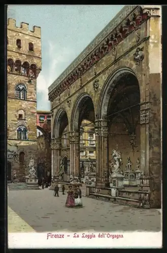 AK Firenze, a Loggia dell'Orgagna