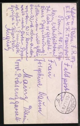 AK Posen / Poznan, Rathaus und Alter Markt, Ostseite