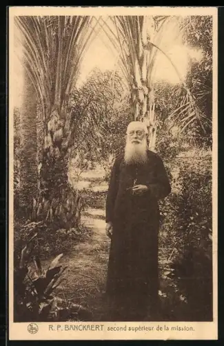 AK R. P. Banckaert, second supérieur de la mission, Missionar