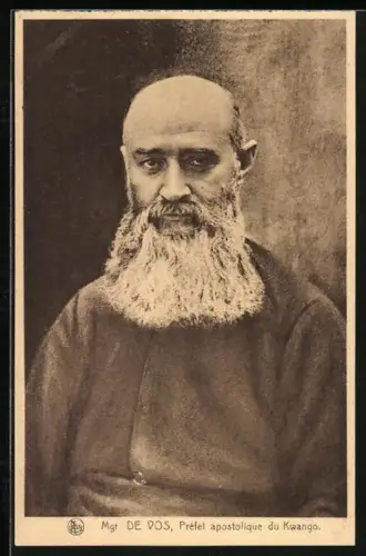 AK Mgr. De Vos, Préfet apostolique du Kwango, Missionar