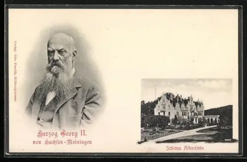 AK Herzog Georg II. von Sachsen-Meiningen, Schloss Altenstein