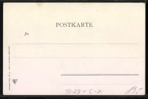 Künstler-AK Luzern, Intern. Rennen, Pferde auf der Rennbahn