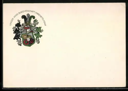 AK Graz, Studentenwappen der Marcho-Teutonia