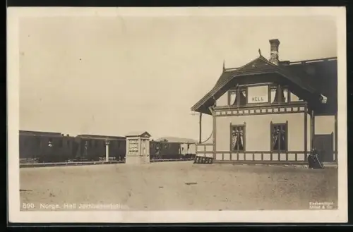 AK Hell, Jernbanestation, Bahnhof