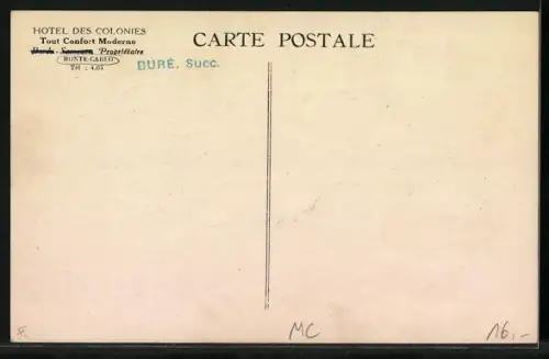 AK Monte-Carlo, Hotel des Colonies