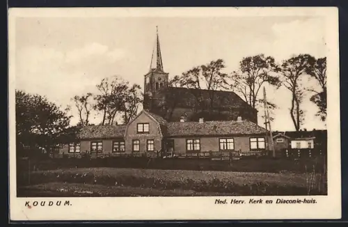 AK Koudum, Ned. Herv. Kerk en Diaconie-Huis