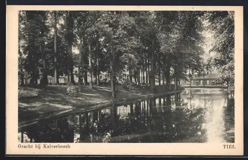 AK Tiel, Gracht bij Kalverbosch