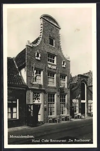 AK Monnickendam, Hotel Café Restaurant De Posthoorn