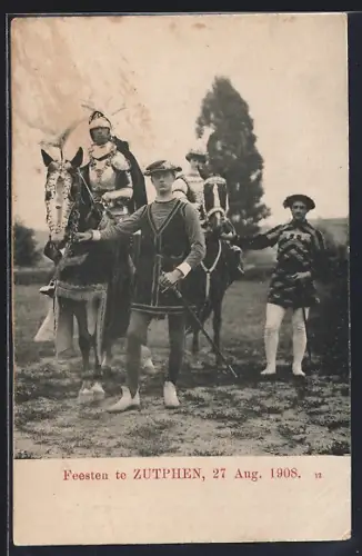 AK Zutphen, Feesten te Zutphen 1908