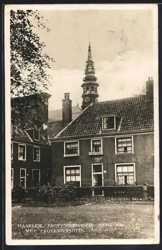 AK Haarlem, Proveniershofje Anno 1649 met Proveniershuis