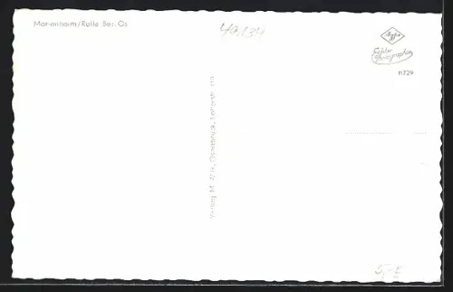 AK Rulle, Strassenpartie am Marienheim