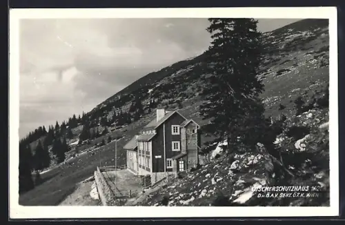 AK Ötscherschutzhaus, Berghütte d. D. & Ö. A. V. Wien