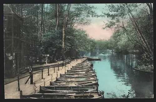 AK Berlin-Tiergarten, Bootstation