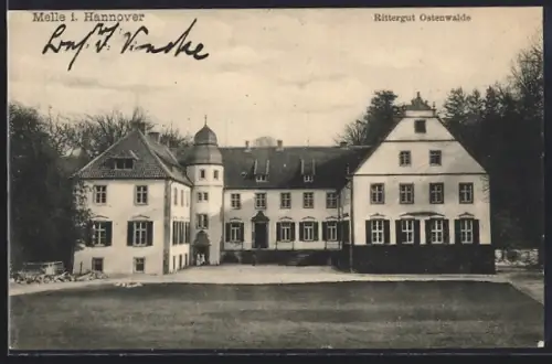 AK Melle i. Hannover, Rittergut Ostenwalde