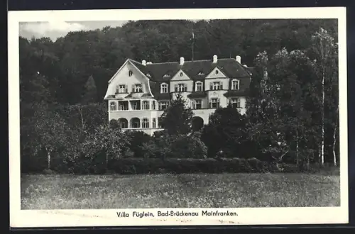 AK Bad Brückenau /Mainfranken, Villa Füglein