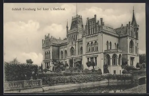 AK Leer / Ostfriesland, Schloss Evenburg