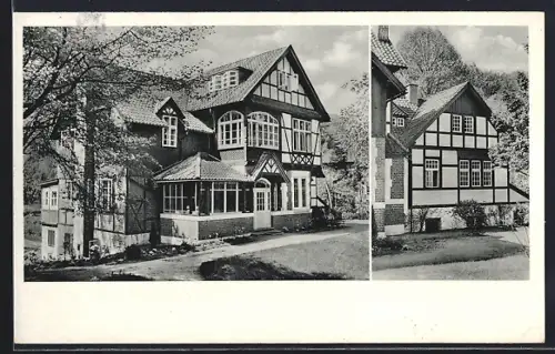 AK Timmendorfer Strand, Erholungsheim Dünenhaus der Ev. Frauenhilfe, Strandallee 44
