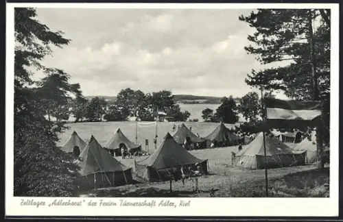 AK Kiel, Zeltlager Adlerhorst der Freien Turnerschaft Adler
