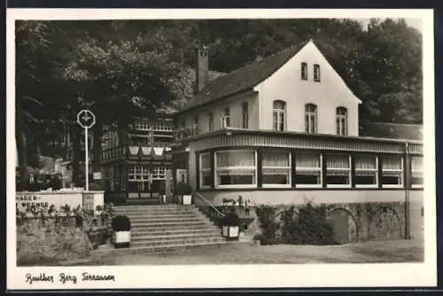 AK Weetzen, Gasthaus Benther Berg Terrassen