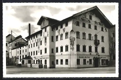 AK Holzkirchen /Obb, Gasthof Alte Post, Inh. Otto Hieber