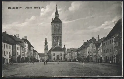 AK Deggendorf, Oberer Stadtplatz