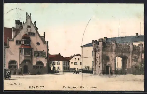 AK Rastatt, Karlsruher Tor, Platz