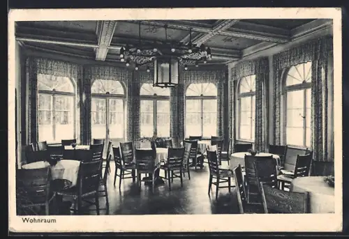 AK Schledehausen /Bissendorf, NSV-Müttererholungsheim, Wohnraum