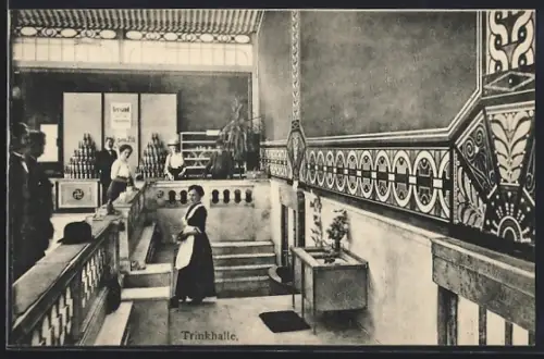 AK Bad Salzig a. Rh., Trinkhalle