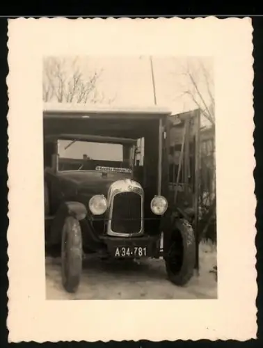 Fotografie Auto Citroen, PKW mit Kfz-Kennzeichen Österreich