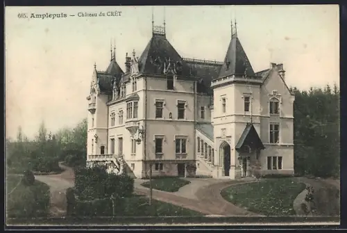 AK Amplepuis, Château du Crêt