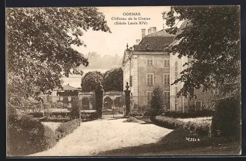 AK Odenas, Château de la Chaize, Siècle Louis XIV