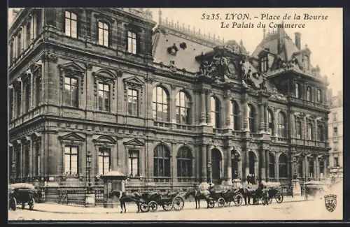 AK Lyon, Place de la Bourse, Le Palais du Commerce