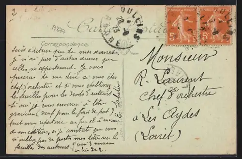 AK Oullins /Rhône, Vue générale