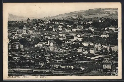 AK Amplepuis /Rhône, Vue générale