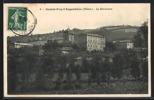 AK Sainte-Foy-l`Argentière /Rhône, Le Séminaire