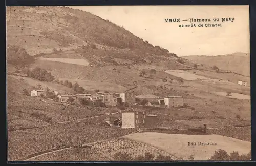AK Vaux, Hameau du Maty et crêt de Chatel