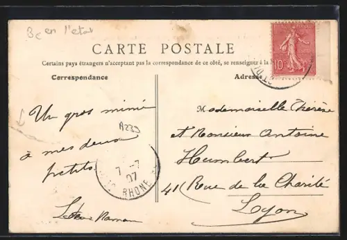 AK Saint-Didier-au-Mont-d`Or /Rhône, Le Château, vue d`ensemble