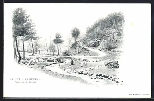 AK Sainte-Catherine, Passerelle de Guchet