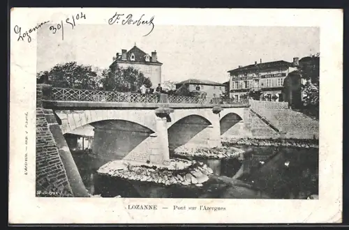 AK Lozanne, Pont sur l`Azergues