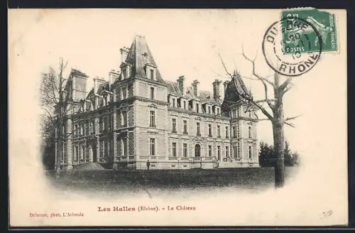 AK Les Halles /Rhône, Le Château