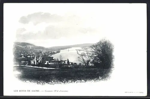 AK Couzon /Val d`Orseau, Vue panoramique du village