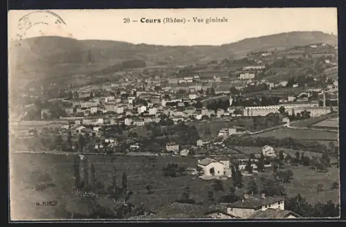 AK Cours /Rhône, Vue générale