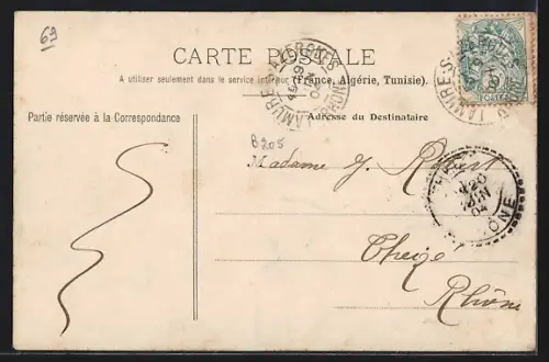 AK Amplepuis, Château de Rochefort