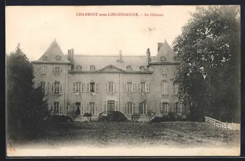 AK Chambost-sous-Longessaigne, Le Château