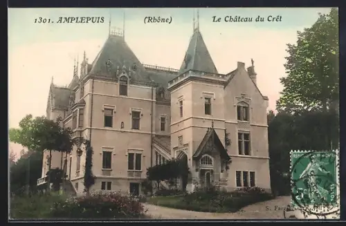 AK Amplepuis /Rhône, Le Château du Crêt