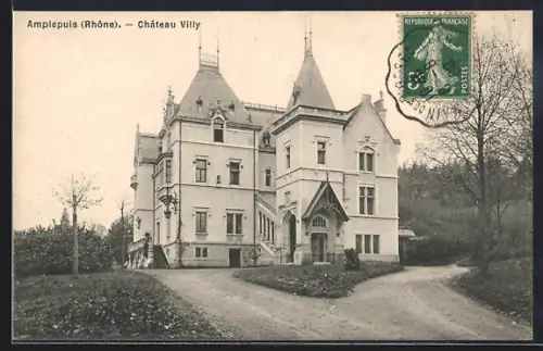 AK Amplepuis /Rhône, Château Villy