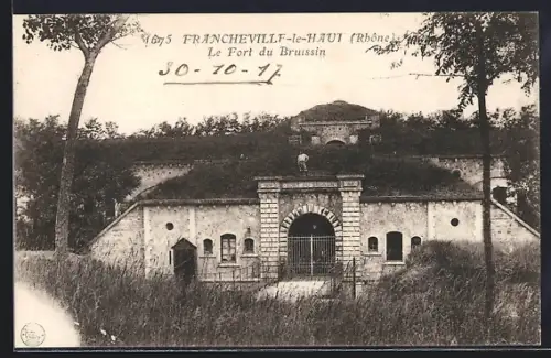 AK Francheville-le-Haut /Rhône, Le Fort du Bruissin